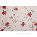 Wholesale Beige Background Flower Pattern Printed Fabrics